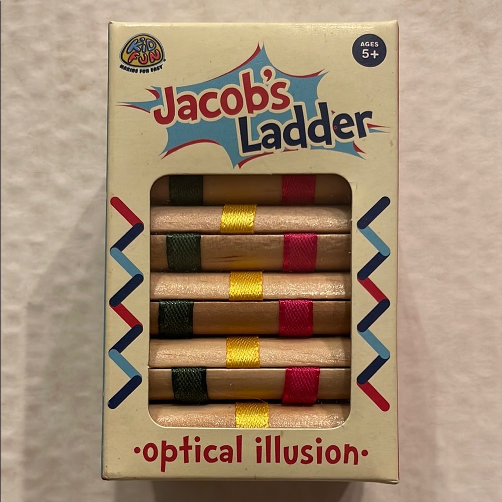 Jacob's Ladder Optical Illusion Toy